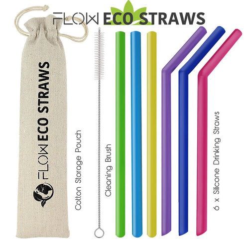 Silicone Drinking Straws